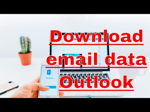 How to download your email data from Microsoft account
