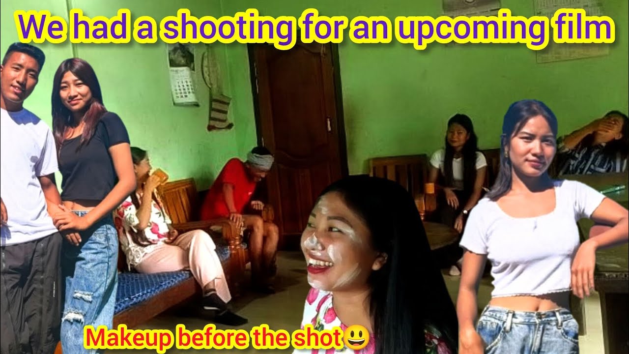 We had a shooting for an upcoming film 🎥😍@sheingamangnao2554 