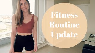 Rambling on about my (lack of) fitness routine.