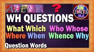 Uso De Wh Question - Oraciones Con Question Words: What, Which, Who, Whose, Where - Lección # 15