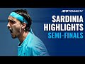 Sonego vs Fritz; Djere vs Basilashvili | Sardinia 2021 Semi-Final Highlights