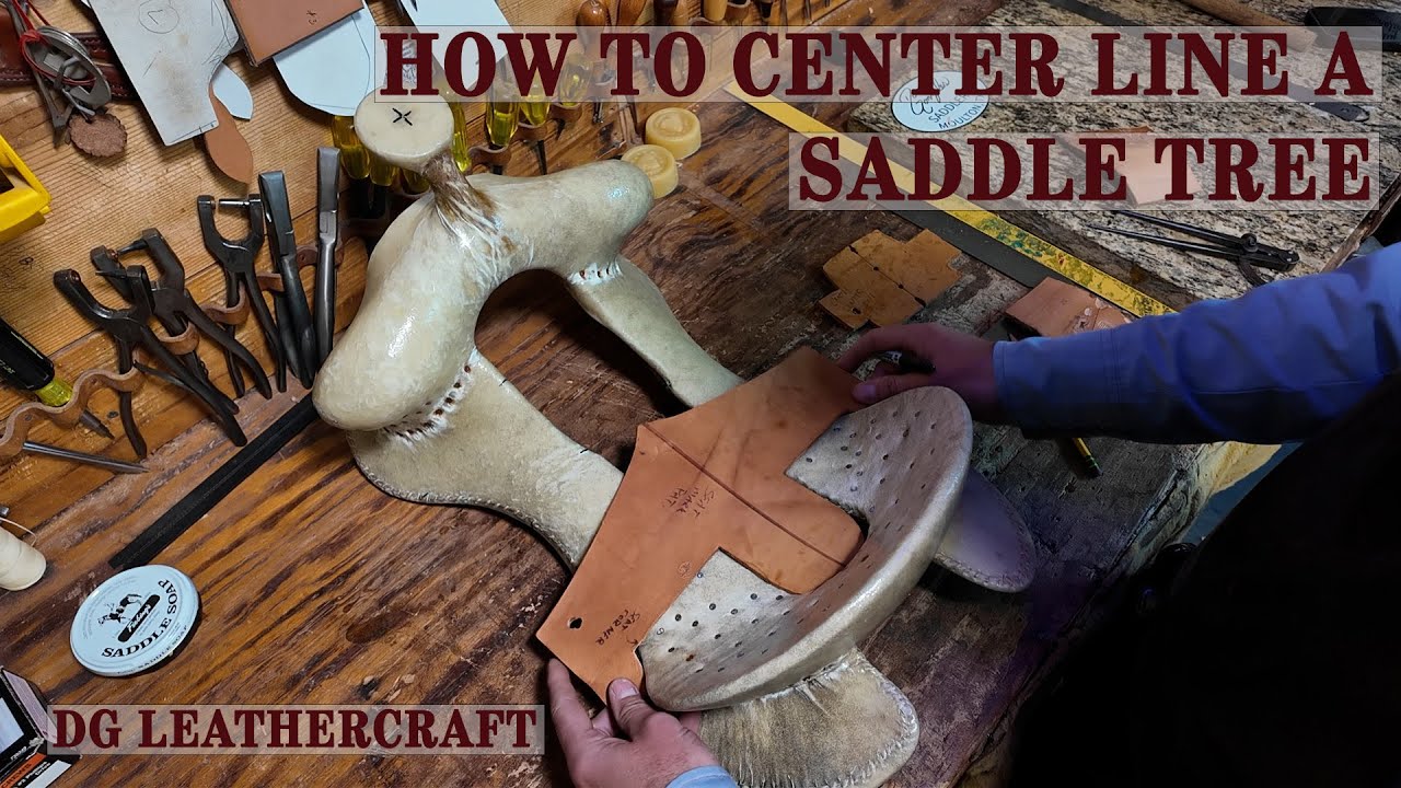 How to Center Line a Saddle Tree