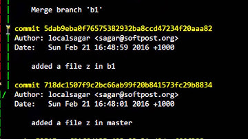 How to view the commits as a graph in git