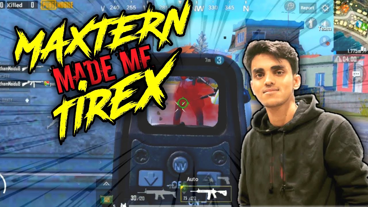 #maxtern #spray #PUBG #TIREX PUBG MOBILE full spray Montage thought by ...