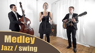 Medley - Trio jazz manouche avec chanteuse jazz mariage et événements chords