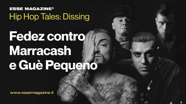 Dissing ep.1: Fedez vs. Marracash e Guè Pequeno | HIP HOP TALES