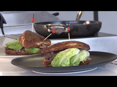 Vidéo: Snack Gourmand : Burgers Au Foie De Bœuf