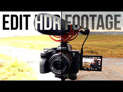 How to edit HDR Footage in Final Cut Pro X - (iPhone 13 PRO Footage)