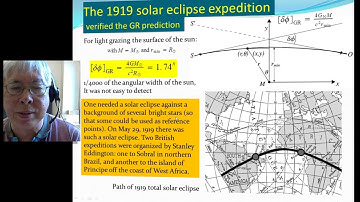 GR Light Deflection (Lecture #15a of a course on Relativity & Cosmology)