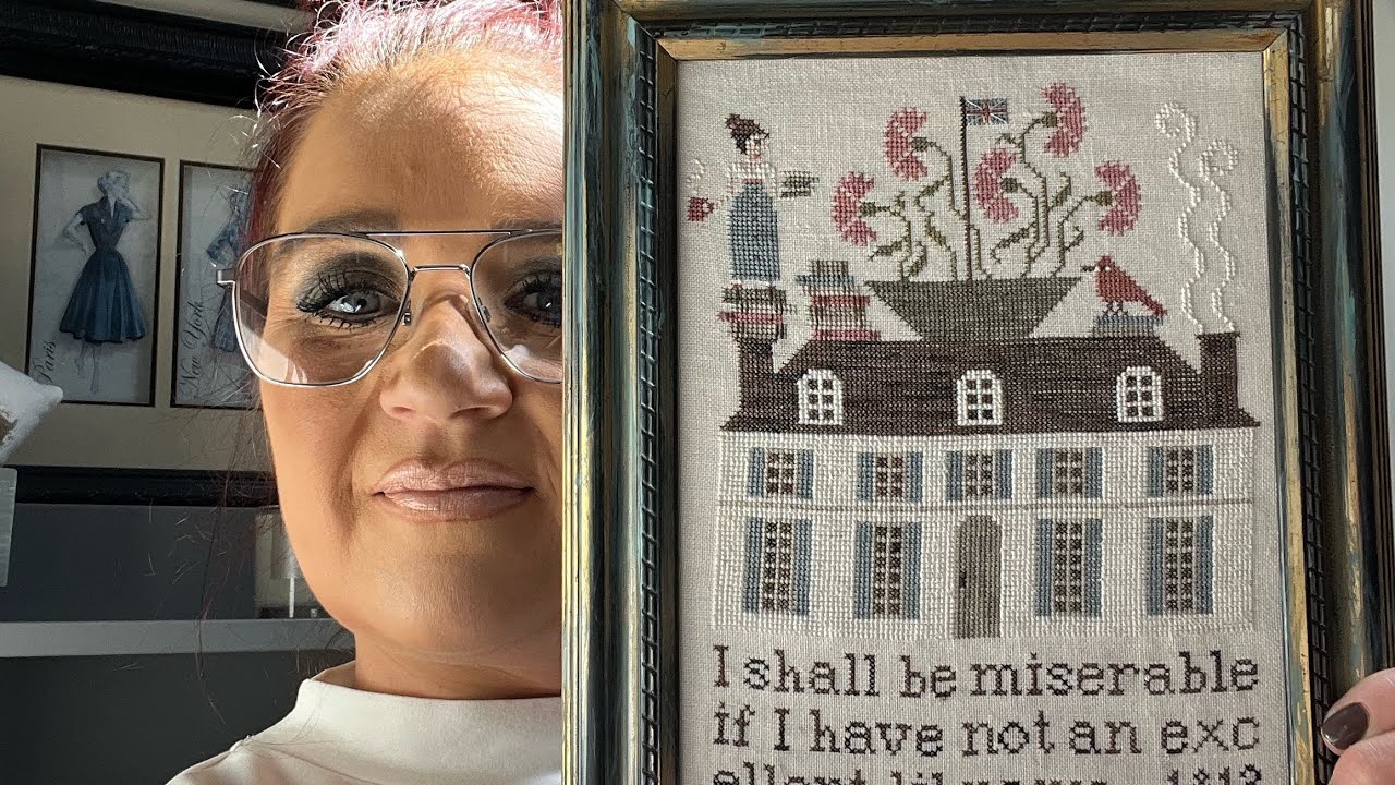 Flosstube#4 Two FFO, WIPS, plans, strawberry patters and chat oh and the haul.