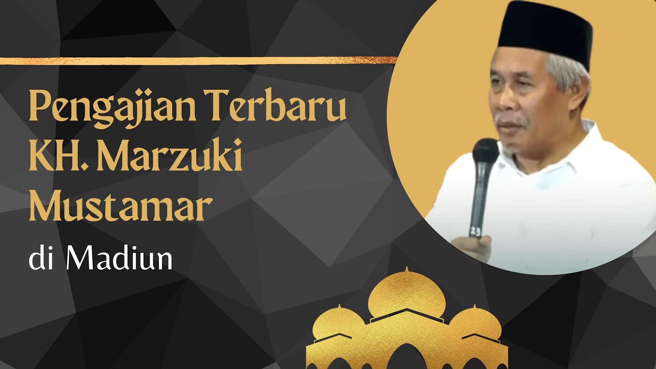 Pengajian KH  Marzuki Mustamar di Madiun