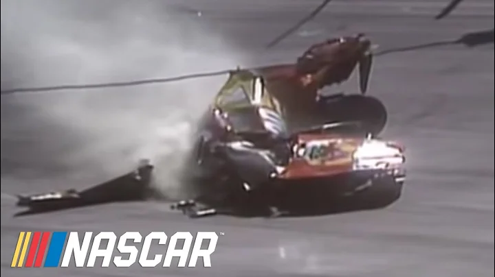 Michael Waltrip Crash at Bristol Motor Speedway | ...