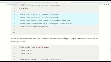 Implement A* pathfinding for a grid-based map - Part 5 - Integrate generic pathfinder with grid map.