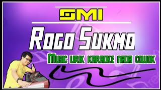 ROGO SUKMO _ KARAOKE BANYUWANGI KOPLO || Versi Cowok [ Chord Gm ]