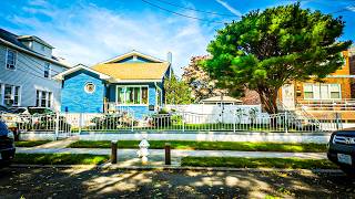 Walking in the Country Club Neighborhood - BRONX NYC | Bay Shore Avenue, Griswold Ave, Radio Drive