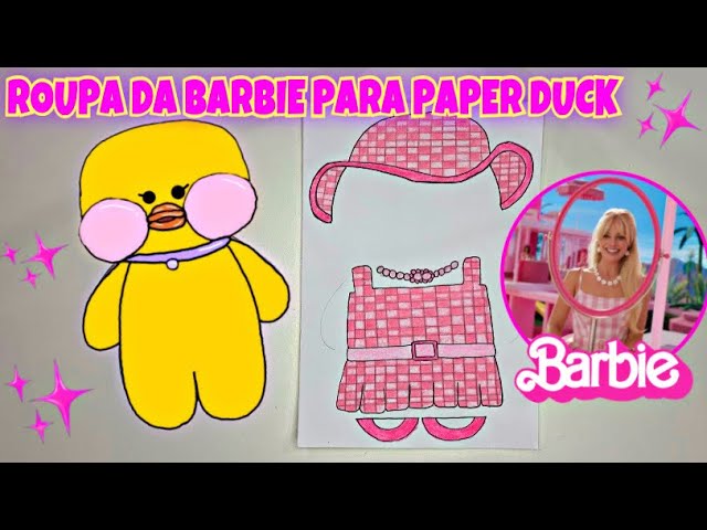 CapCut_como fazer roupas para paper duck