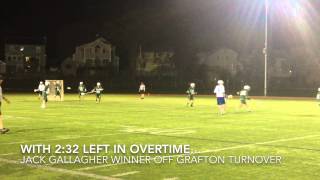 Highlights from Worcester's win over Grafton lacrosse