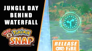 New Pokémon Snap behind the waterfall Jungle Day screenshot 5