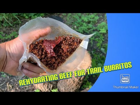 Rehydrate beef [Trail