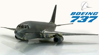 Боинг 737. Полный ремонт. Dinky Toys модель № 717. Год выпуска: 1970.