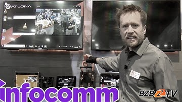 Atlona All-IP Meeting Space Powered By OmniStream & Velocity | InfoComm 2018