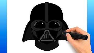 How To Draw Darth Vader (Easy Drawing Tutorial)