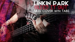 "Bleed It Out" - Linkin Park | Bass w/ Tabs (HD Cover | 1080p)