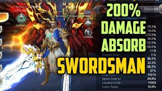 200% Damage Absorb Swordsman Guide - MU Origin 2