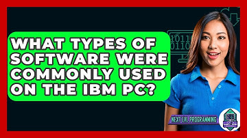 What Types Of Software Were Commonly Used On The IBM PC? - Next LVL Programming