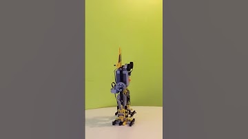 My first walking biped LEGO robot