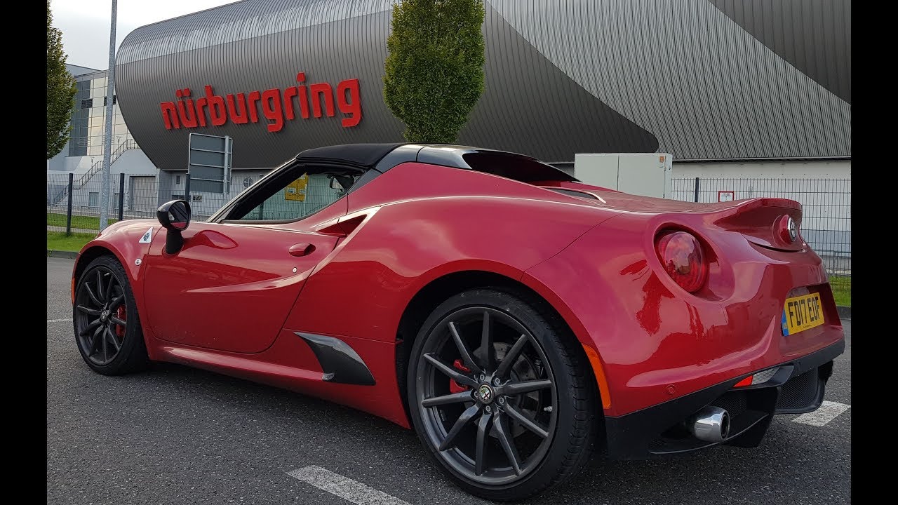 Nürburgring Nordschleife - Alfa Romeo 4C Spider - YouTube
