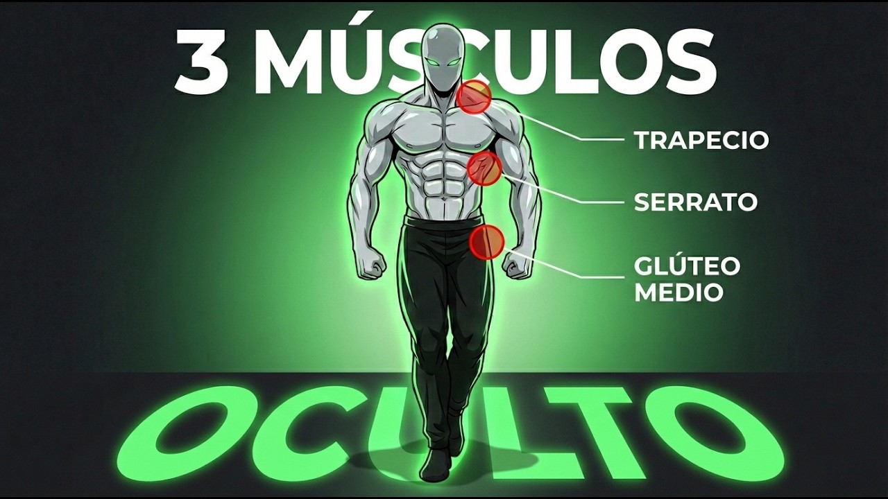 3 Músculos Ocultos que Transforman tu Silueta Atlética