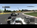 F1 2017 Barcelona overtakes