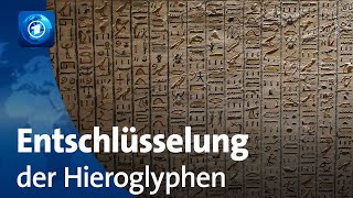 Vor 200 Jahren: Rätsel der altägyptischen Zeichen geknackt