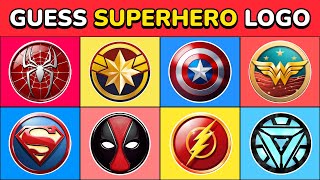 Guess the Superhero by Logo & Emoji | Superhero Quiz