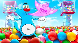 Roblox Oggy Made Biggest Bubble Gum Factory With Jack | In Bubble gum Factory Tycoon | Rock indian