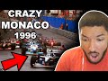 American FIRST REACTION to 1996 MONACO GRAND PRIX (Craziest F1 Monaco Grand Prix)