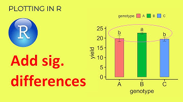 How to add significant differences to a bar plot with ggpubr and ggplot | Plotting in R