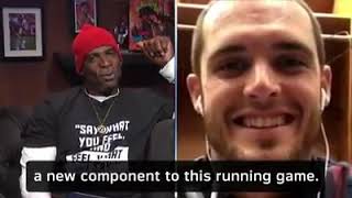 Marshawn Lynch Crashes Derek Carr Interview With Prime
