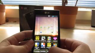 LG optimus L7 P700 Review GERMAN