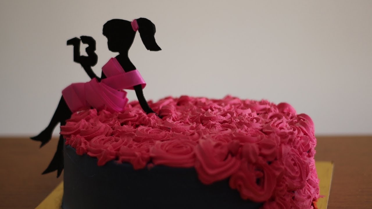 Discover 87+ sitting girl silhouette cake topper best in.daotaonec