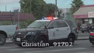 LAPD Central Units Responding Code 3 Profile