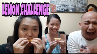 Lemon Eating Challenge No Reaction Mukasin Asim Kilig