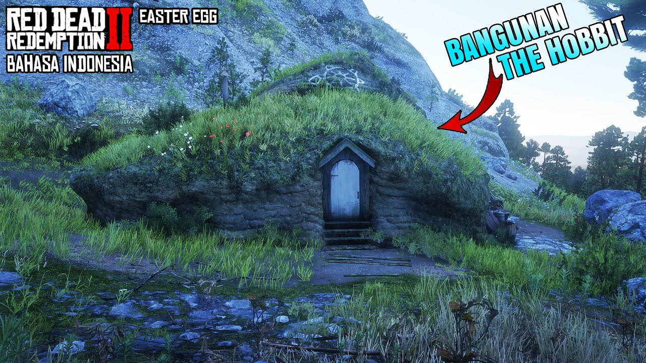 BANGUNAN THE HOBBIT! - Red Dead Redemption 2 Bahasa indonesia | EASTER EGG #11
