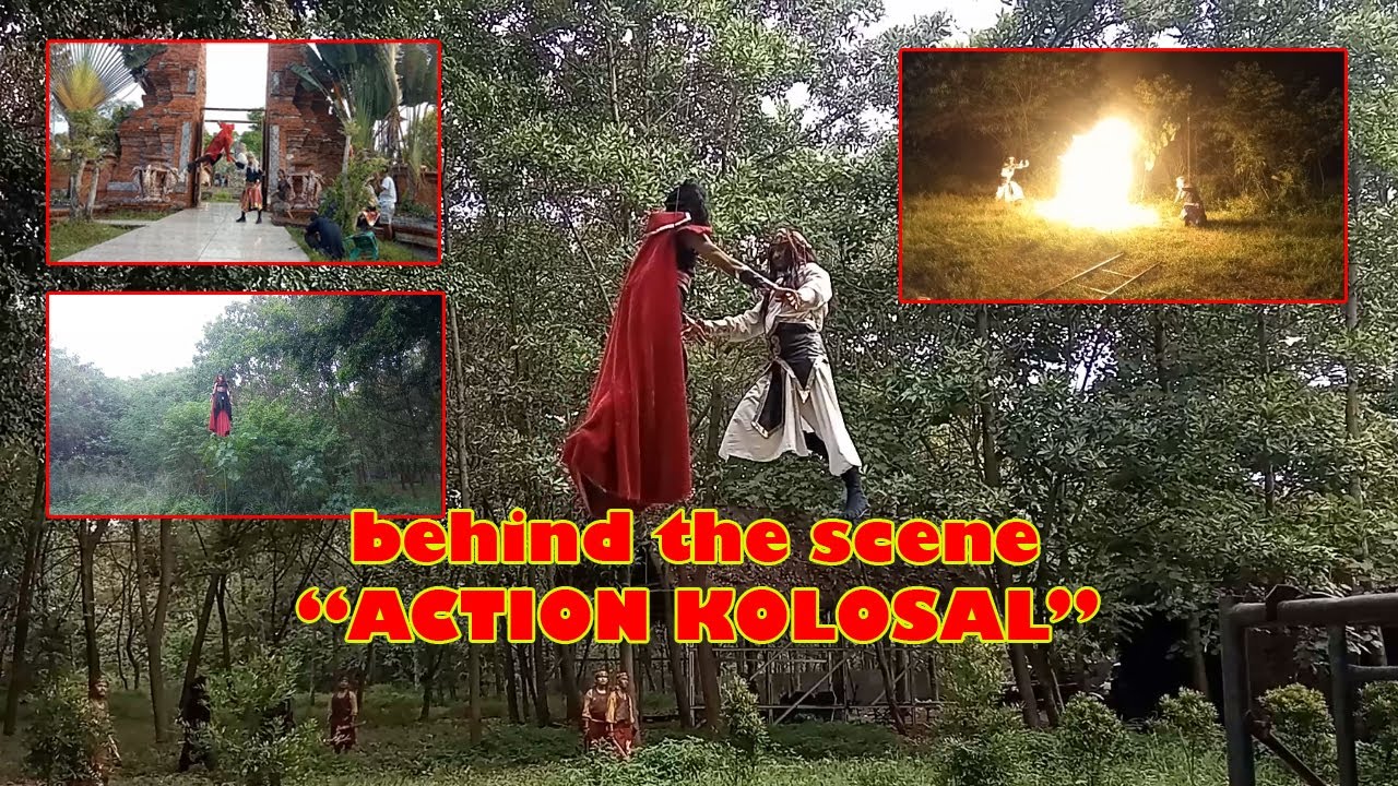 proses shooting film ACTION KOLOSAL
