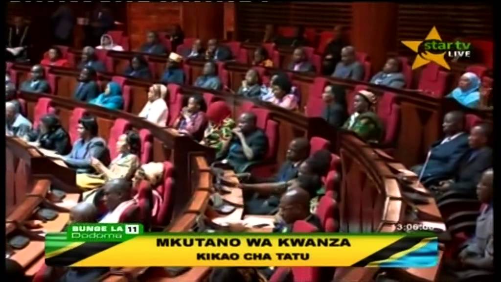 Kassim Majaliwa akiongea baada ya kuchaguliwa waziri mkuu