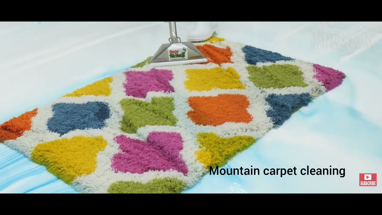 Mountain carpet cleaning &scraping video