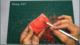 Ukiran Sabun Bentuk Love | Kerajinan Tangan Yang Mudah | DIY