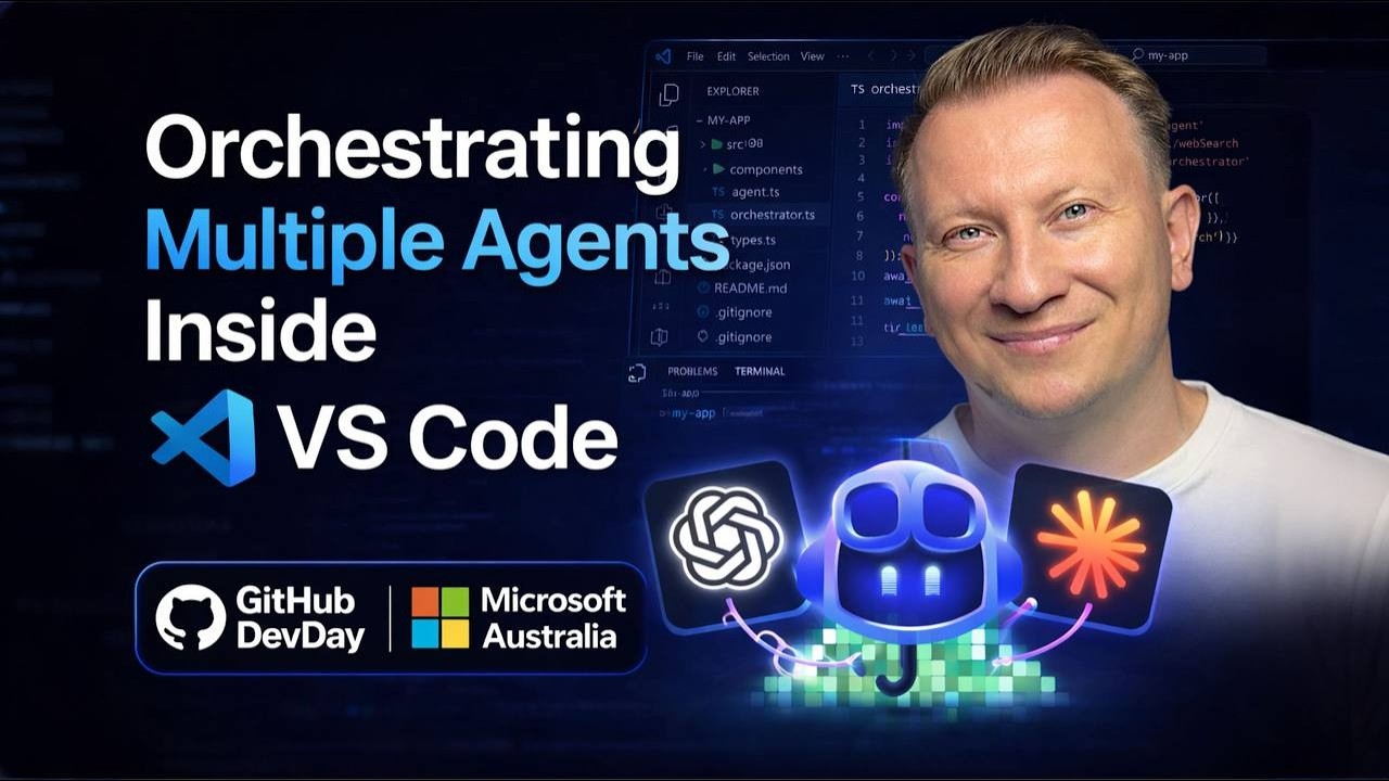 Orchestrating Multiple Agents Inside VS Code | GitHub Dev Day at ...
