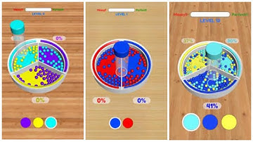 Bead Sort level 1 - 20 Gameplay walkthrough